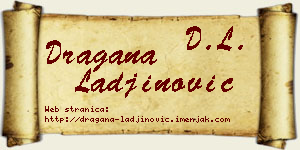 Dragana Lađinović vizit kartica